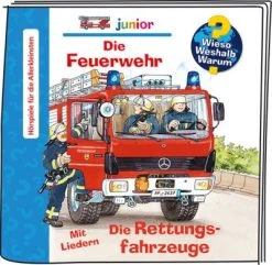 Tonies Wieso Weshalb Warum Junior - Die Feuerwehr/Die Rettungsfahrzeuge -Boutique-Spielzeug-Discounter 15322348 03