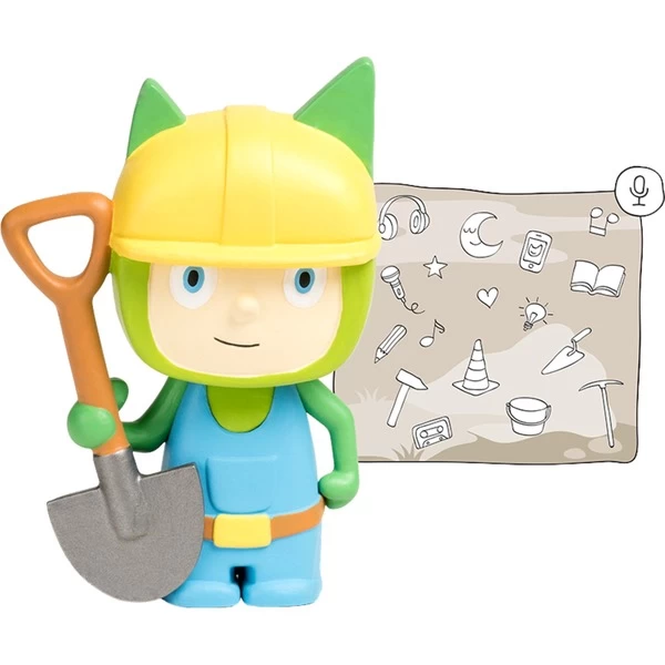 Tonies Kreativ-Tonie Bauarbeiter, Spielfigur 3 Tonies Kreativ-Tonie Bauarbeiter, Spielfigur
