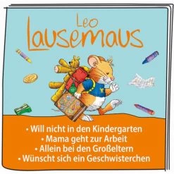 Tonies Leo Lausemaus - Das Original-Hörspiel Zu Den Büchern 2, Spielfigur -Boutique-Spielzeug-Discounter Tonies Leo Lausemaus Das Original H rspiel zu den B chern 2 Spielfigur@@1se2t03v 2