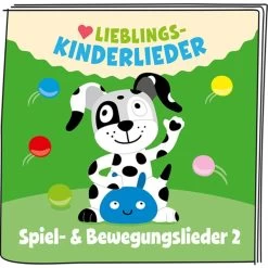 Tonies Lieblings-Kinderlieder Spiel- Und Bewegungslieder 2, Spielfigur -Boutique-Spielzeug-Discounter Tonies Lieblings Kinderlieder Spiel und Bewegungslieder 2 Spielfigur@@1se2tt2b 2