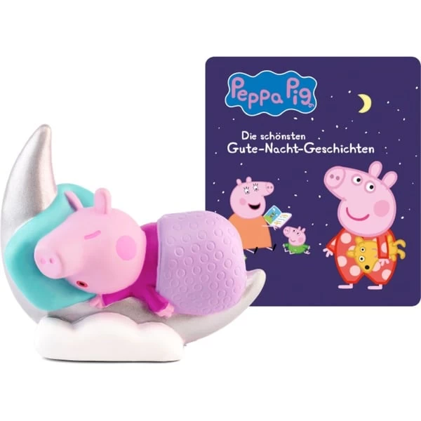 Tonies Peppa Wutz - Gute Nacht Geschichten Mit Peppa, Spielfigur 3 Tonies Peppa Wutz - Gute Nacht Geschichten Mit Peppa, Spielfigur