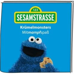 Tonies Sesamstraße - Krümelmonsters Mitmampfspaß, Spielfigur -Boutique-Spielzeug-Discounter Tonies Sesamstra e Kr melmonsters Mitmampfspa Spielfigur@@1822103 2