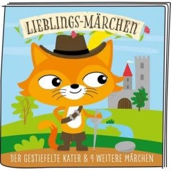 Tonies® Lieblings-Märchen - Der Gestiefelte Kater Und Vier Weitere Märchen -Boutique-Spielzeug-Discounter lieblings maerchen der gestiefelte kater 1